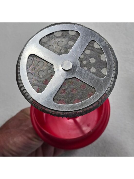 Bodum Limited Edition 70th Anniversary Red Yellow Blue Coffee French Press 2014 - Picture 5 of 6